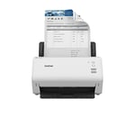Brother ADS-4100 Desktop Document Scanner |SuperSpeed USB 3.0 | Double-sided | 60 Sheet ADF, UK Plug