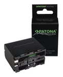 Patona Premium Batteri for Sony NP-F970 NP-F960 NP-F950 DCR-VX2100 HDR-FX1 150201207 (Kan sendes i brev)