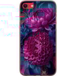 Apple iPhone 16e Genomskinligt Skal Blommor