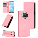 Custodia® Flip Wallet Case Compatible for Xiaomi Mi 10T Lite 5G (Pink)