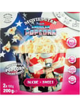 Movies Star American Pop'Box Sweet - Popcorn med Söt Smak i Utfällbar Låda 90 gram