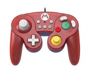 Manette Nintendo Switch filaire Hori Smash Bros Battle Pad Super Mario Rouge