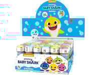 Brimarex Canisters 60 Ml Baby Shark Display 36 Pieces