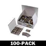 Dubbelrakblad Super Rostfritt Högkvalitativt Rakblad 100-Pack