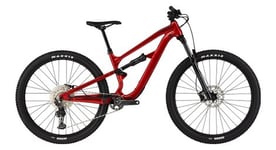 Vtt tout suspendu cannondale habit 4 shimano deore 12v 29   rouge candy l   172 182 cm