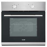 Baridi 60cm Built-In 4-Function Fan Assisted Single Oven, Stainless Steel - DH12