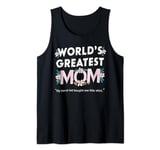 World’s Greatest Mom My Sweet Kid Bought Me This Mothers Day Tank Top