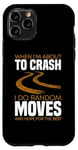 Coque pour iPhone 11 Pro SIM Racing Gants de cockpit moniteur de siège pour SIM Racer