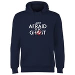 Ghostbusters I Ain't Afraid Of No Ghost Hoodie - Navy - XL