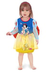 Ciao- Disney Princess Snow-White Blanche-Neige Robe Princesse Baby Mois avec Cap Costume déguisement, Girls, 11242.18-24, Blue, Yellow, 18-24 Months