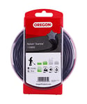 Oregon Nylium Star Shaped Strimmer Line Wire for Grass Trimmers and Brushcutters, Five Cutting Edges for Clean Finish, Professional Grade Heavy Duty Nylon, Fits Petrol Strimmers, 2.7mm-70m (‎110987E)