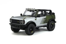 GT Spirit 1:18 GT404 Ford Bronco by RTR Iconic Silver 2022 Official UK Dealer