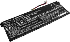 Kompatibelt med Acer Swift 3 SF314-56G-74PV, 15.28V, 3250 mAh