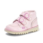 Kickers Infant Girl's Kick Hi Vel Love Ankle Boot, Pink, 5 UK Child