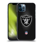 Head Case Designs Officially Licensed NFL LED Las Vegas Raiders Artwork Hard Back Case Compatible With Apple iPhone 12 / iPhone 12 Pro