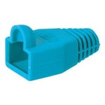 Böjskydd till RJ45-kontakter, 10-pack, blått