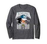 The Spirit of Augusta: 762’s Queen and Her Afro Majesty Long Sleeve T-Shirt