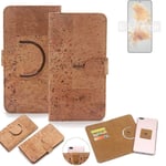360° wallet case cork cover for Huawei Mate 50 case bag