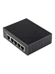 Industrial 5 Port Gigabit PoE Switch - 30W