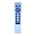 Dcolor Home TV Remote Control Dustproof Silicone Case Washable for NVIDIA Shield TV Pro / 4K HDR Remote Control Luminous Blue