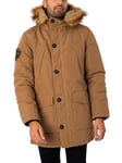 SuperdryEverest Faux Fur Hooded Parka Jacket - Sandstone Brown