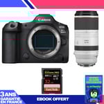 Boitier Canon EOS R5 Mark II + RF 100-500mm f/4.5-7.1 L IS USM + 1 SanDisk 32GB Extreme PRO UHS-II SDXC 300 MB/s + Ebook 'Devenez Un Super Photographe