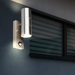 Etc-shop - Applique murale extérieure détecteur de mouvement porte de maison up down projecteurs façade dans un ensemble comprenant des ampoules led