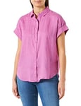 United Colors of Benetton Women's Shirt 5bmldq03d, Pink 0k9, L