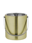 Vin Barware Ice Bucket Double Wall Gold Viners