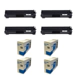 Toner For HP M15 LaserJet Pro Printer CF244A Cartridge Compatible Black 4Pk