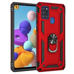 samsung Samsung A21s Military Armour Case Red