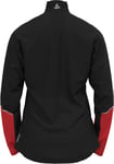 Odlo Jacket Engvik W Längdskidjacka Black/Poppy Red, S
