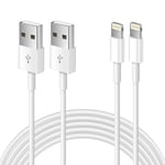 2 Pack Apple Mfi Certified Iphone Charger Cable 1M, Apple Lightning to USB Cable