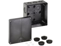 Spelsberg Abox-I 100-L/Sw Kopplingsdosa (L X B X H) 140 X 140 X 79 Mm Svart Ip65 1 St