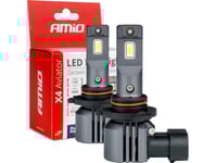 Amio Led-Lampor För Bilar X4-Serien Aviator Hb3/Hir1 9011/H10 6500K Canbus Amio-03766