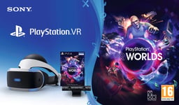 Sony Playstation VR V2 MK5 + Camera Worlds (Voucher) (Nordic)