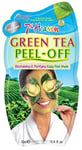 7th Heaven Green Tea Easy Peel Off Face Mask with Crushed Ginger and Lemon for Revitalising and Purifying Your Complexion