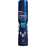 Nivea Men Déodorant Atomiseur Fresh Active 200 ml - Lot de 2