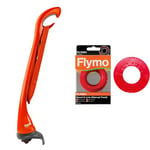 Flymo Mini Trim ST Electric Grass Trimmer, 230 W, Cutting Width 21 cm & FLY031 Manual Feed Spool and Line for Mini Trim and Mini Trim ST - 599431890