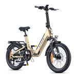 ENGWE L20 3.0 Boost Elcykel, 250W Navmotor, 648Wh Batteri För Upp Till 135 KM, Utrustad Med Shimano 7-Växlar Och Full Fjädring