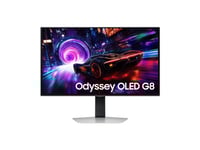 Samsung G81sf, 68,6 Cm (27"), 3840 X 2160 Pixlar, 4K Ultra Hd, Oled, 0,03 Ms, Silver