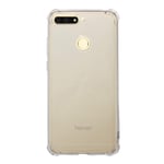 LLLi Mobile Accessories for HUAWEI Shockproof TPU Protective Case for Huawei Honor 7A / Enjoy 8e / Y6 (2018) (Transparent) (Color : Transparent)