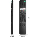 1-Channel Voice Remote Control RMF-TX520U For Sony Bravia TV KD-43X80J XR-55A80J