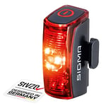 SIGMA Sport - Infinity | Éclairage LED pour vélo avec 16 h d'autonomie | Phare arrière Rechargeable, homologué