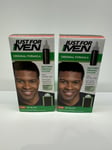 x2 Just For Men Original Formula Black Dye Hair Restoring | H60 Jet Black 60 ml