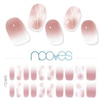 NOOVES NAILS Feuilles à Ongles en Gel Précuré Premium - Michelle | Bandes À Ongles Gel Semi-Permanent| Autocollants Ongles Semi-Permanents en Gel| Gel Nail stickers| Ongles Gel…