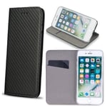 TelForceOne Iphone 7 Plus / 8 Smart Carbon Mobilplånbok - Stål Silvergrå