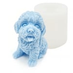 Kristinas Pyssel och Hobby Silikonform Ljusformar - Hund H: 6,6 cm
