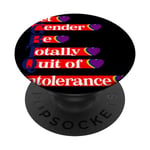 LGBTQI = Let Gender Be Totally Quit of Intolerance PopSockets Swappable PopGrip
