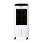BLACK+DECKER BXAC65001GB Portable 2-in-1 Air Cooler, 3 Speed Settings with 7 Litre Water Tank, Portable, 65W, White
